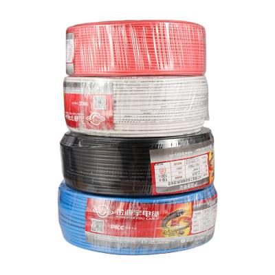 China PVC Beyond Underground High Quality Flexible Optical Reach PVC Sheathed Copper Electrical Home Cable 450/750V Stranded Single Core Copper Wire for sale