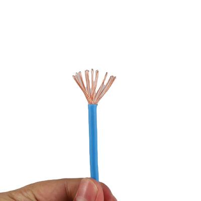 China Stranded Beyond Optical Reach 2.5 Mm Household Square Flexible Copper Electricity Cable PVC Insulated Electrical Wire Underground for sale