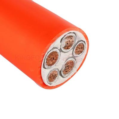 China 5 Core Industrial Flame Retardant Aluminum Cable Sheathed Electrical Cable Wire Flexible Construction Flame Retardant Mineral Insulated Cable for sale