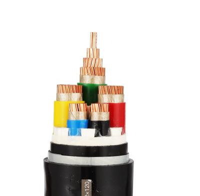 China Industrial Cheap Price 0.6/1kV XLPE Insulated PVC Sheathed Direct Burial Copper Power Cable For Construction for sale