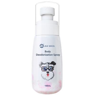 China Dogs and Cats 5oz Premium Dog Perfume Pet Stain Odor Deodorant Spray Odor Eliminator Kitty Litter Spray for sale