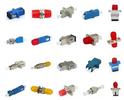 China Network APC UPC LC SC SC MPO e200 Duplex Fiber Adapter Connector Standard Simplex Flange Coupler for FTTH for sale