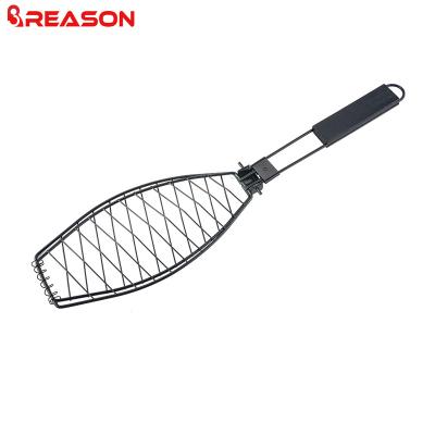 China Easily Cleaned 2020 Hot Sale Fish Grill Basket , BBQ Fish Grill Net for sale