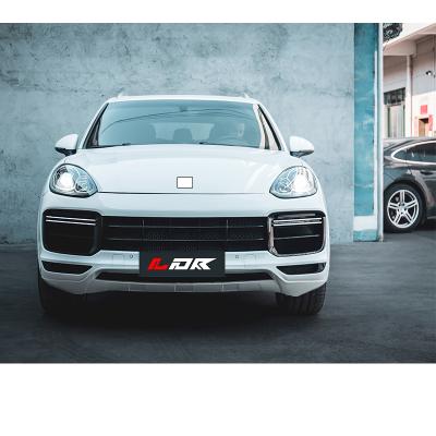 China ABS for Porsche Cayenne 2015-2017 updated to 9Y0 Turbo front bumper body kit for sale