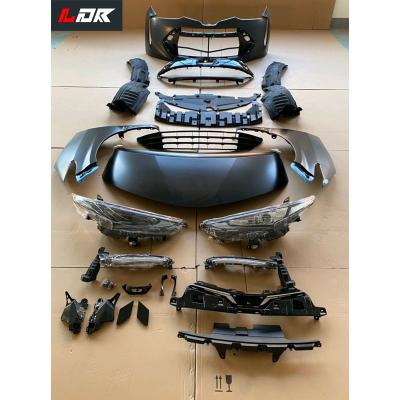 China ABS LDR body kit with headlight and front bumper assembly for Toyota previa for sale