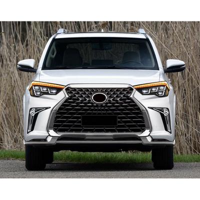 China ABS headlight front bumper rear bumper body kits for toyota RUNNER 2010-2021 change to Leux front face for sale