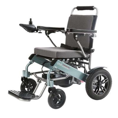 China Modern Elder Disabled Mobility Scooter Folding Portable Aluminum Lightweight Electric Wheelchair 80*60*40cm for sale