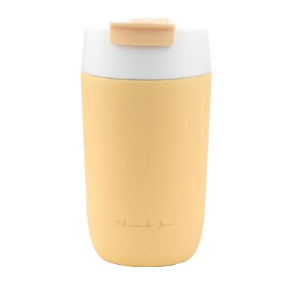 China Flip Lid Large Volume Winter Wholesale Bpa Free Stored Safe Coffee Cup Insulated Coffe Water Cup Bottle for sale