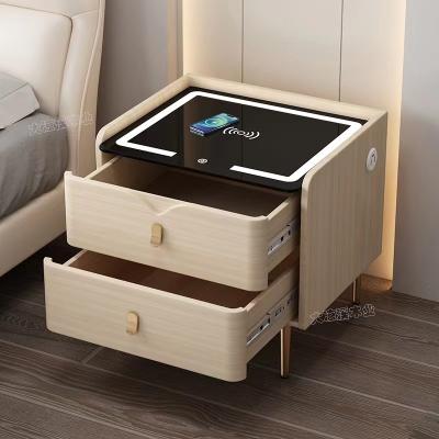 China Custom Adjustable Mini Bedroom Table Solid Wood Nightstands (Other) Tall Cabinet For Living Home Furniture Corner Convertible for sale