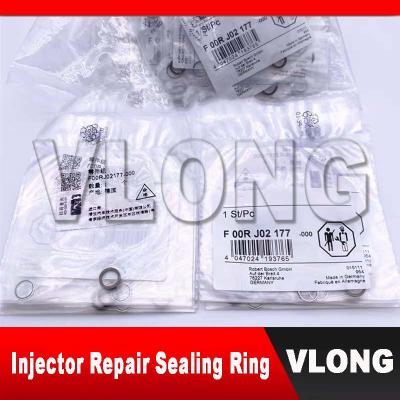 China Common Repair Kit Oil Seal F00RJ02177 Fuel System Fuel System Fuel Injector Repair Sealing Ring Rail Diesel Injector Valve F00VC99002 for sale