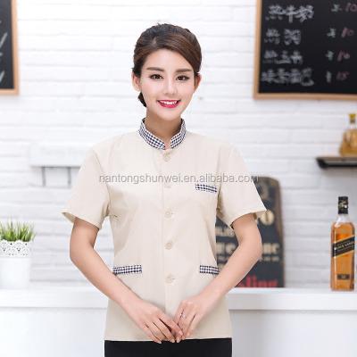 China Hotel Cleaning Uniform In Work Clothes For Laundry Services Cleaners OEM Wholesale for sale