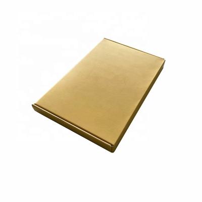 China Recycled Paper Box Custom Small Cardboard Color Printing Materials Gold Gift Packaging Thin Paper Box for sale