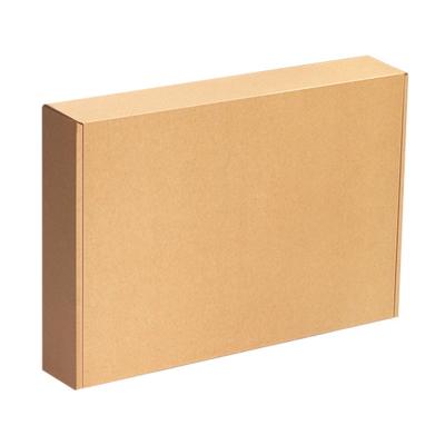 China Recycled Materials Cheap Price Craft Paper Cardboard Box Corrugated Space Packaging Box for sale