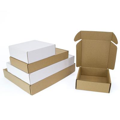 China Recycled Materials Cheap Price Eco Friendly Craft Corrugated Paper Custom Printing Packaging Boxes for sale