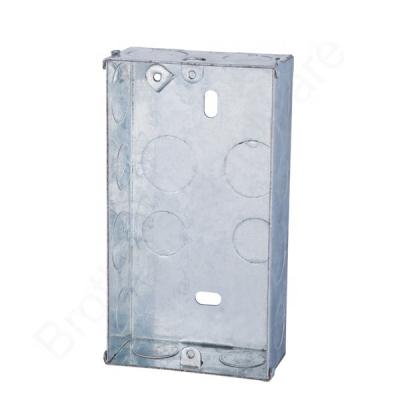 China Hot Selling Inatalled In Wall 3*6 Inches Wall Mounted Metal Electrical Switch Boxes for sale