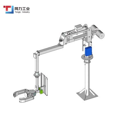 China Garment Shops Pneumatic Magnetic Rocker Arm Expander Chucks Manipulator Robot Arm with Aluminum Expenditure for Material Handling for sale