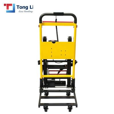 China Easy Folding Stair Climber Trolley Heavy Duty Electric Hand Truck For Lifting Wheelchair for sale