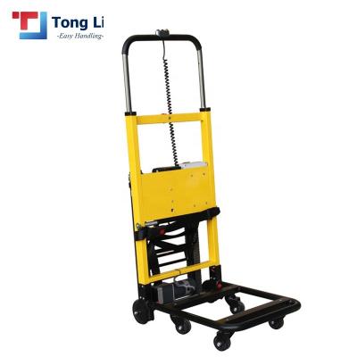 China Easy Folding 250KG Stair Climbing Hand Truck Electric Trolley for sale