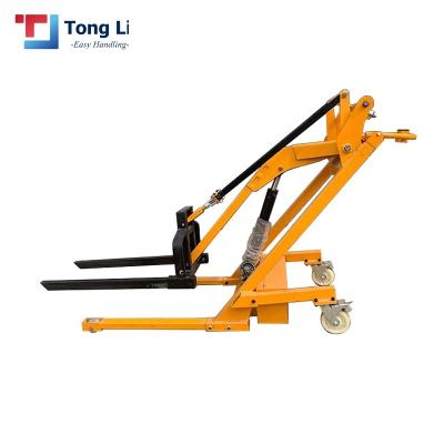 China Building Material Shops Electric Stacker Truck Pallet Lift Stacker Capacity 500KG Full Capacity 500KG Electric Forklift for sale