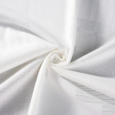 China Wrinkle Resistant Interwoven jacquard knitted fabric polyester jacquard fabric for sale