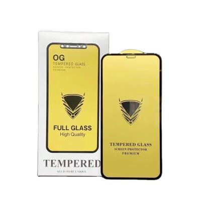 China Best Selling Anti-fingerprint Goods Using Mobile Phone Toughened Membrane Glass Screen Protector for sale