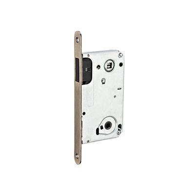 China Waterproof European Market 8550 Stainless Steel Bolt Mortise Magnetic Sliding Door Lock Body for sale