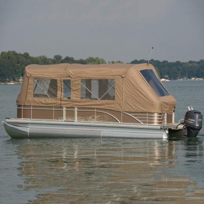 China Fishing Full Covers Pontoon Boat Enclosure Pontoon Tent Pontoon for sale