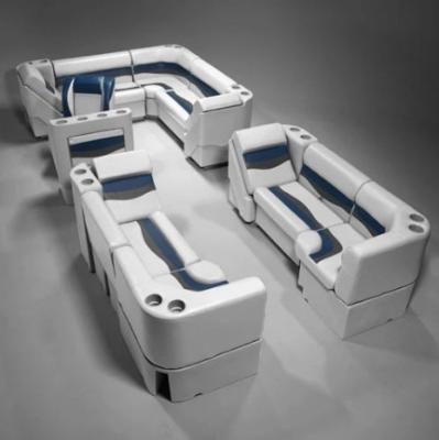 China Cruise/Party/Long Best Customized Pontoon Lounge Sofa For Sale In Good Price Boat Accessories Furniture Sleep for sale