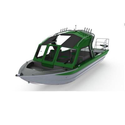 China Fully Welded Aluminum 6m Jet Boat Speed ​​Boat Cruising Fishing Boat For Sale In Best Price for sale