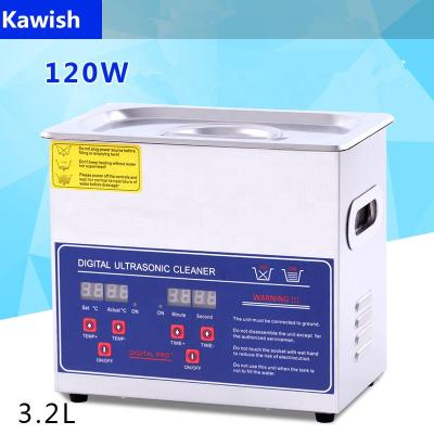 China Diesel Common Steel Ultrasonic Fuel Injectors Tank Ultrasonic Cleaning Machine 120W 3.2L Rail Cleaning Machine For Pump Parts Jets Valves Cleaner for sale