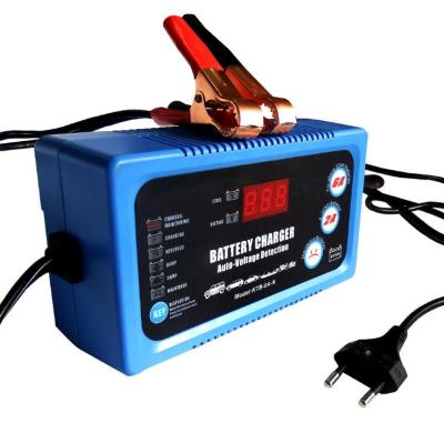 China 6V 12V Smart Car Motorcycle Battery Charger Fully Automatic Lead Acid GEL Dry Cell Batteries 2A 6A AGM Power Tool 6 V 12 Charging WQQ258 Volt for sale