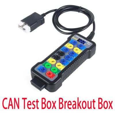 China Kw308 NEW! EU 12V Car OBD Diagnostic Escape CAN Protocol Detector OBD Test and Scan Box Interface Controller Tool Decoder Tool for sale