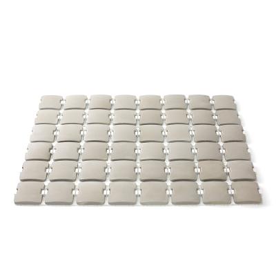 China Hot Selling Viable Assembled Washable Water Absorbent Anti Bacteria Diatomite Mosaic Bath Mat V2 for sale