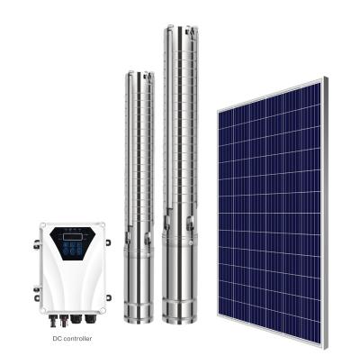 China Other Solar Pump Irrigation System DC Solar Submersible Water Pumps For Automotive Industry for sale