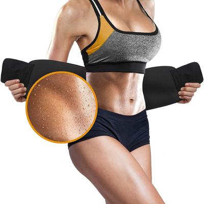 China Hot Selling Adjustable Waist Trainer Slimmer Belt Amazon Body Shaper Neoprene Waist Trimmer Sports Fitness Exercise Waist Trimmer for sale