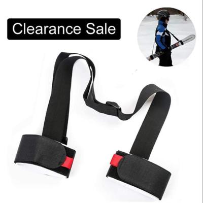 China OEM Supplier Environmental Ski Snowboard Easy Handbag Cross Country Ski Pole Shoulder Strap Ski Carrier Strap for sale