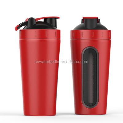 China 2018 Viable New Products Bodybuilding Supplements Metal Stainless Steel Joyshaking Double Wall Bottle 650ml for sale