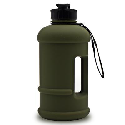 China PETG sustainable plastic gym 1.3L water bottle bpa free, bulk buy china PETG eco 1.3L tritan plastic water bottle bpa fee for sale