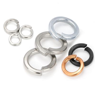 China DIN 127 din127 m2 M2.5 M3 stainless steel copper spring washers plastic black spring washers for sale