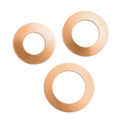 China Large DIN125 DIN9021 Countersunk Flat Copper Brass Gasket m3 m4 m5 m6 m8 m10 m12 for sale