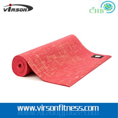 China Virson Custom lable logo jute yoga mat/jute yoga matt zu verkaufen