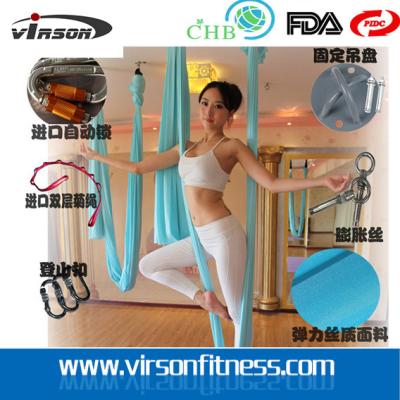 中国 Virson- Therapy Yoga Swing Aerial Yoga Hammock Flying Yoga Strap 販売のため