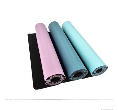 China Ningbo Virson de alta calidad eco-amigable PU TPE personalizado ejercicios de impresión de pantalla de yoga estera en venta