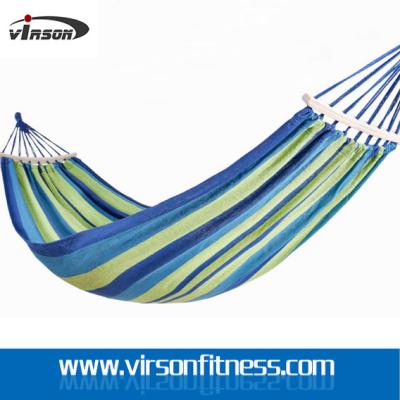 China Virson Wholesale Outdoor Canvas Hammock with Polyester Cotton Canvas Material en venta