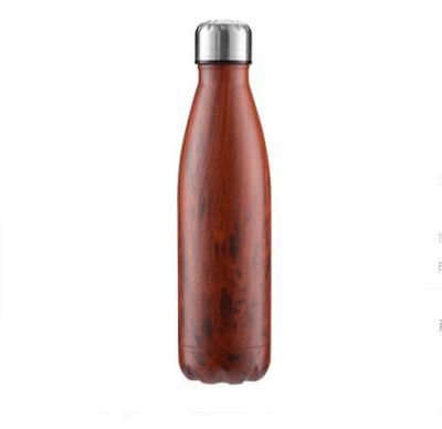 中国 Virson Vacuum insulated Coke Shape 350/500/750ml stainless steel water bottle 販売のため