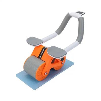 China New Roller With Elbow Support Abdominal Exercise Roller Wheel For Core Trainer Automatic Rebound Ab Wheel Roller en venta