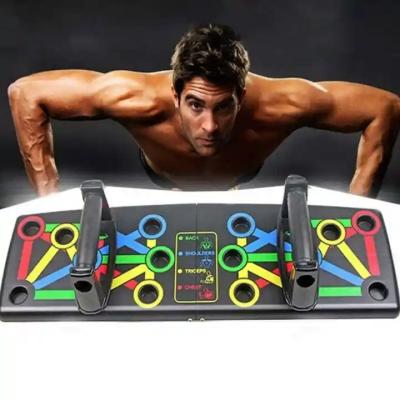 中国 Multifunctional Customized Logo power Exercise Muscle Body Fitness Foldable Folding Training Push up Bar Board 販売のため