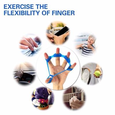 중국 Fitness Training Silicone Hand Exercise Finger Stretcher 판매용