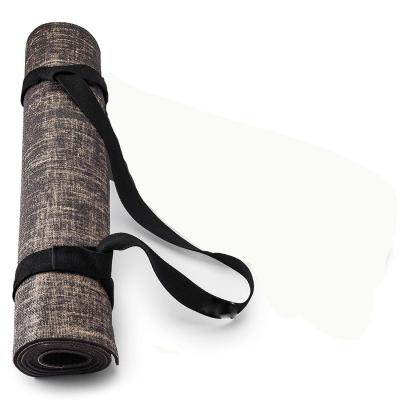 China custom jute yoga mats printing eco-friendly yoga mat jute pvc yoga mat for sale