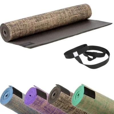 中国 Factory Wholesale PVC Yoga Mat Jute Yoga Mats 販売のため